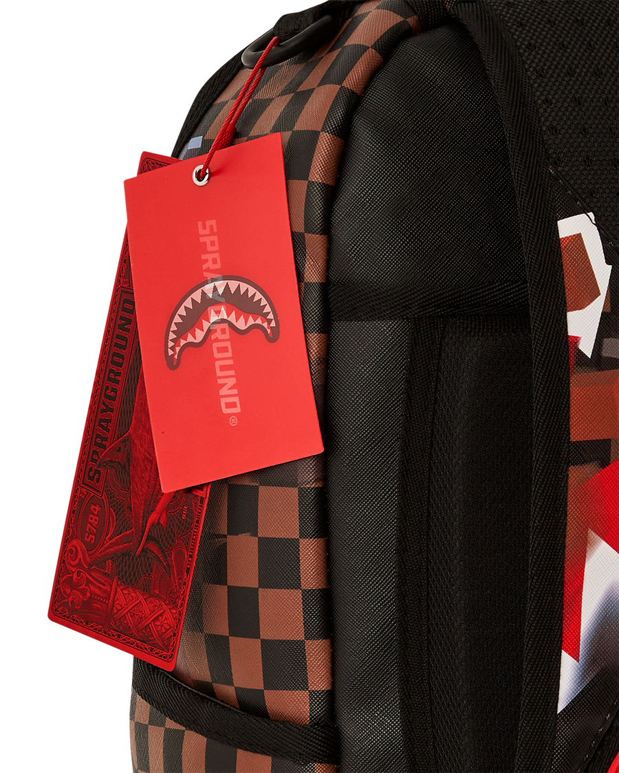 SPRAYGROUND® BACKPACK TRANSFORMERS CHECKERED DLXSV BACKPACK