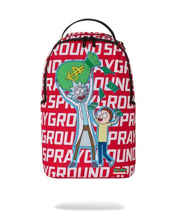 SPRAYGROUND® BACKPACK RICK & MORTY THE WORLD IS MINE DLXSR BACKPACK