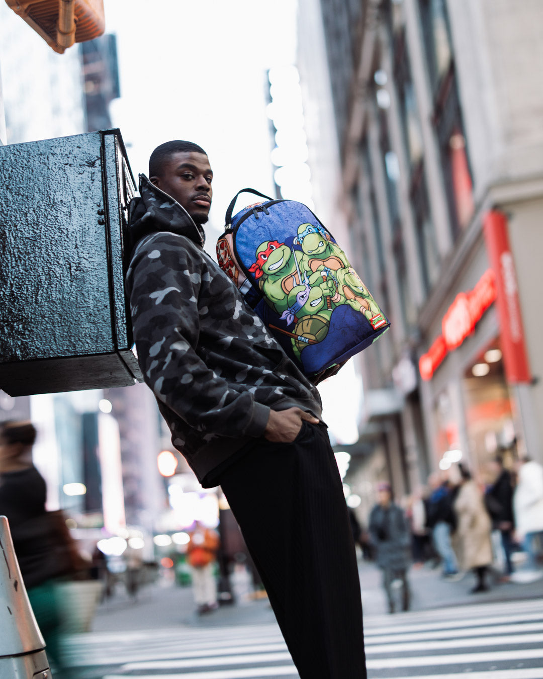 SPRAYGROUND® BACKPACK TMNT SEWER CAP DLXSR BACKPACK