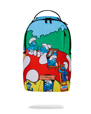 SPRAYGROUND® BACKPACK SMURFS MUSHROOM VILLAGE BACKPACK