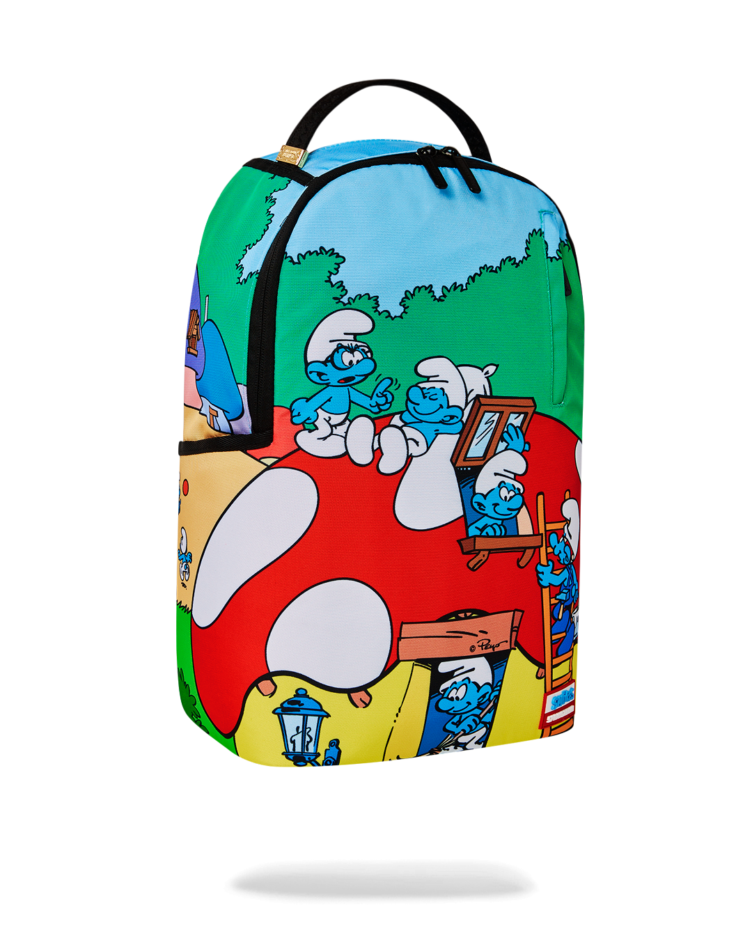 SPRAYGROUND® BACKPACK SMURFS MUSHROOM VILLAGE BACKPACK