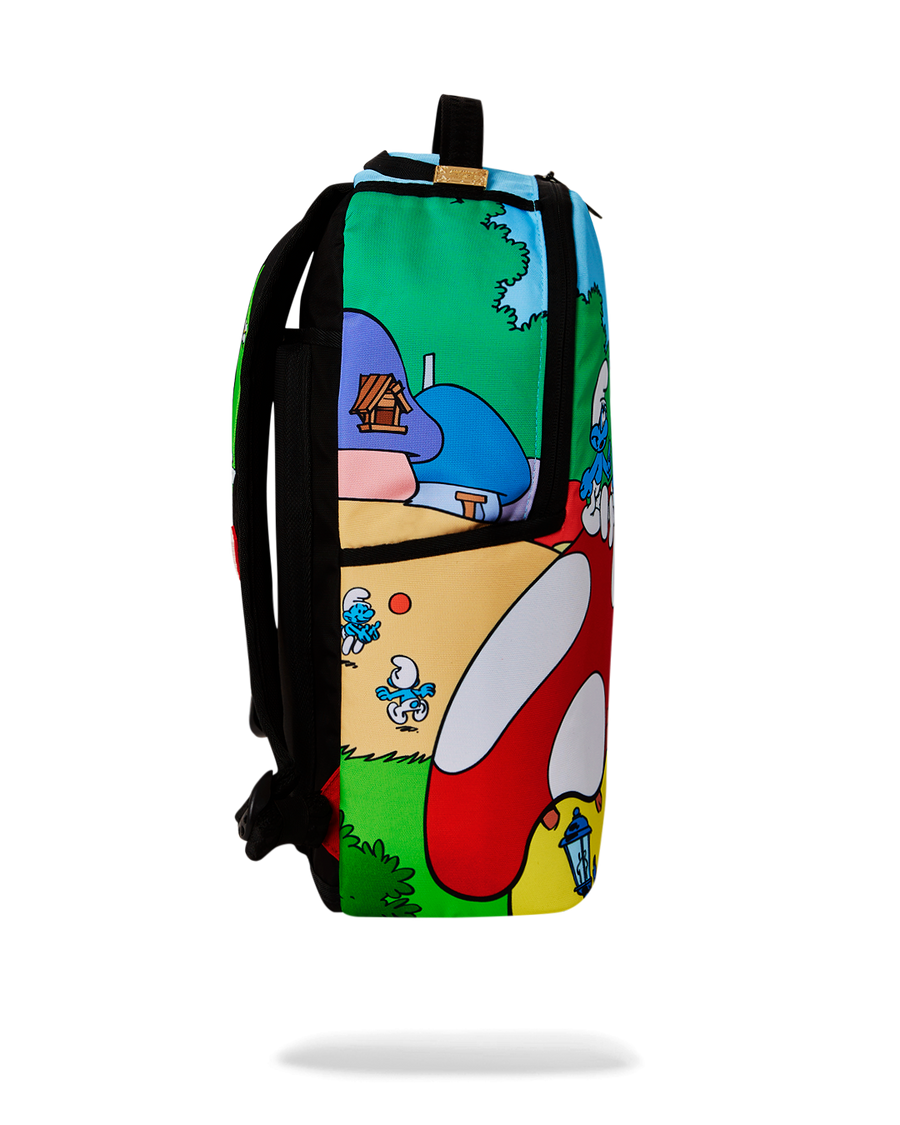 SPRAYGROUND® BACKPACK SMURFS MUSHROOM VILLAGE BACKPACK