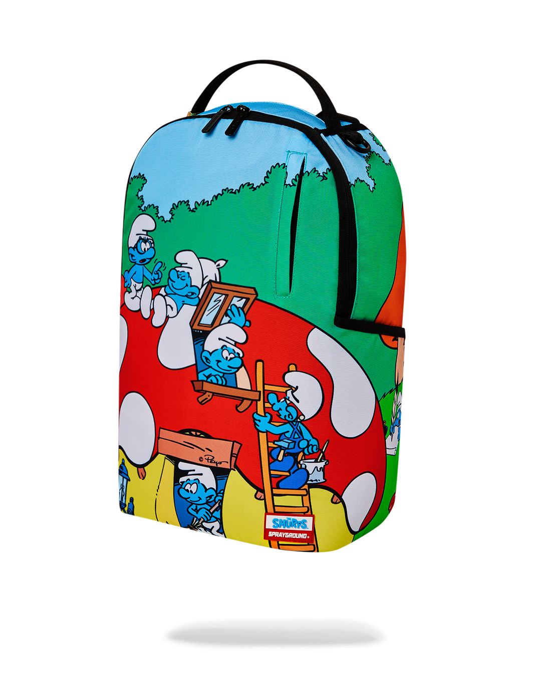 SPRAYGROUND® BACKPACK SMURFS MUSHROOM VILLAGE BACKPACK