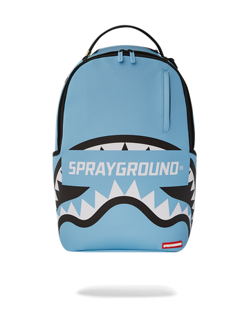 SPRAYGROUND® BACKPACK SMASH LOGO DEEP BLUE SKY DLXSV BACKPACK