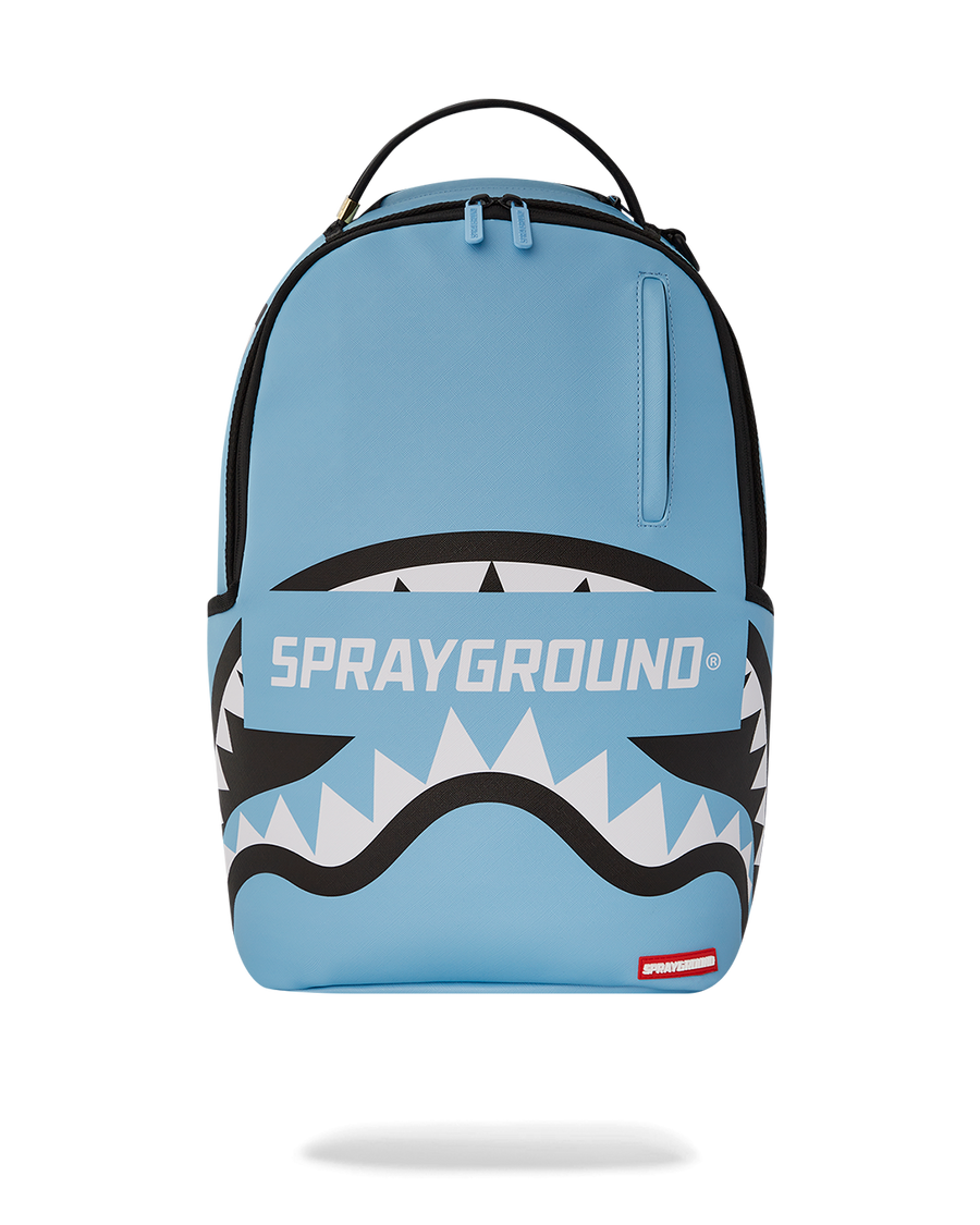 SPRAYGROUND® BACKPACK SMASH LOGO DEEP BLUE SKY DLXSV BACKPACK