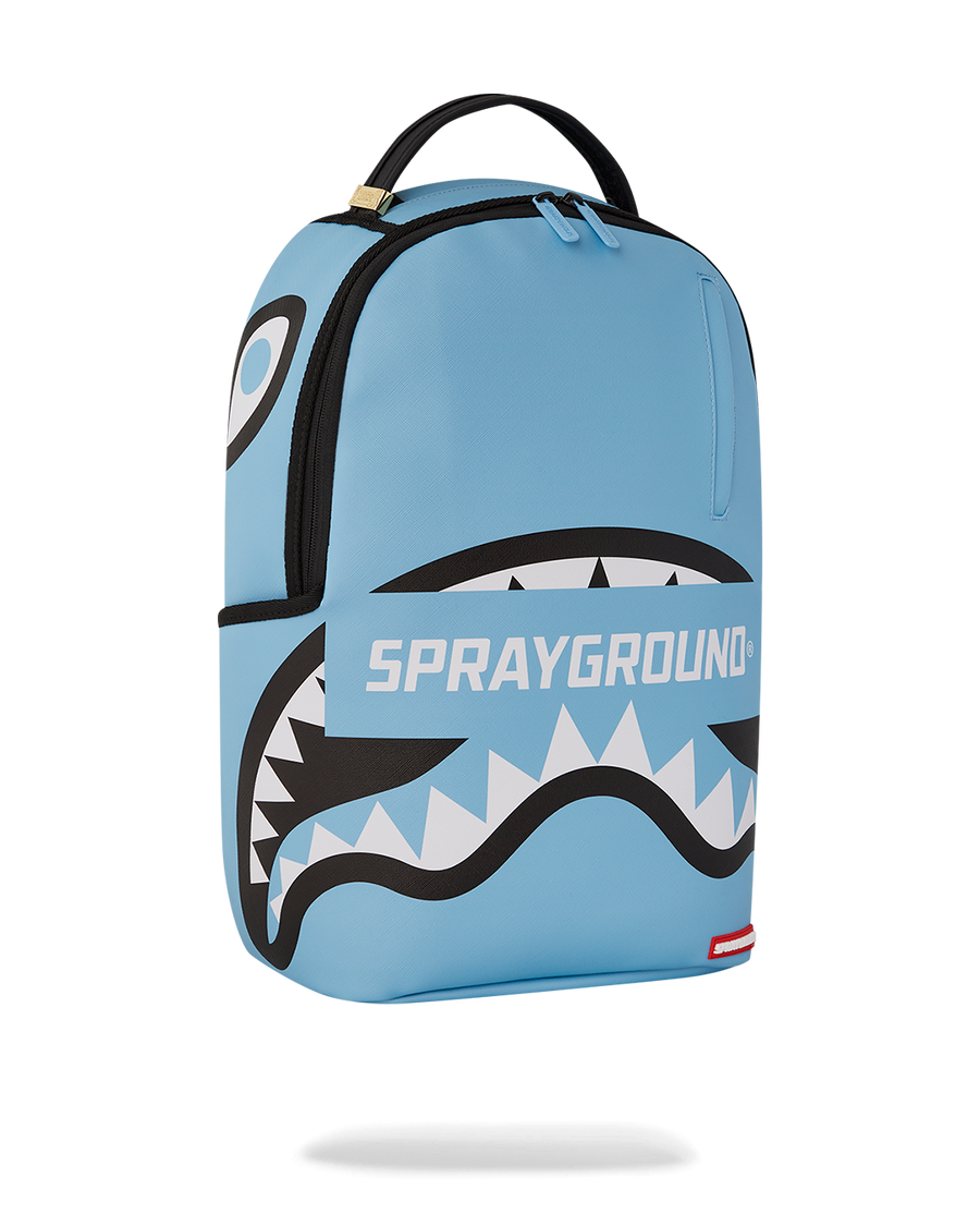 SPRAYGROUND® BACKPACK SMASH LOGO DEEP BLUE SKY DLXSV BACKPACK