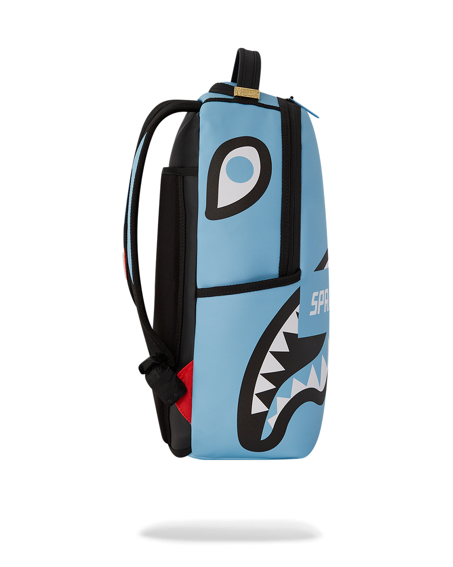 SPRAYGROUND® BACKPACK SMASH LOGO DEEP BLUE SKY DLXSV BACKPACK