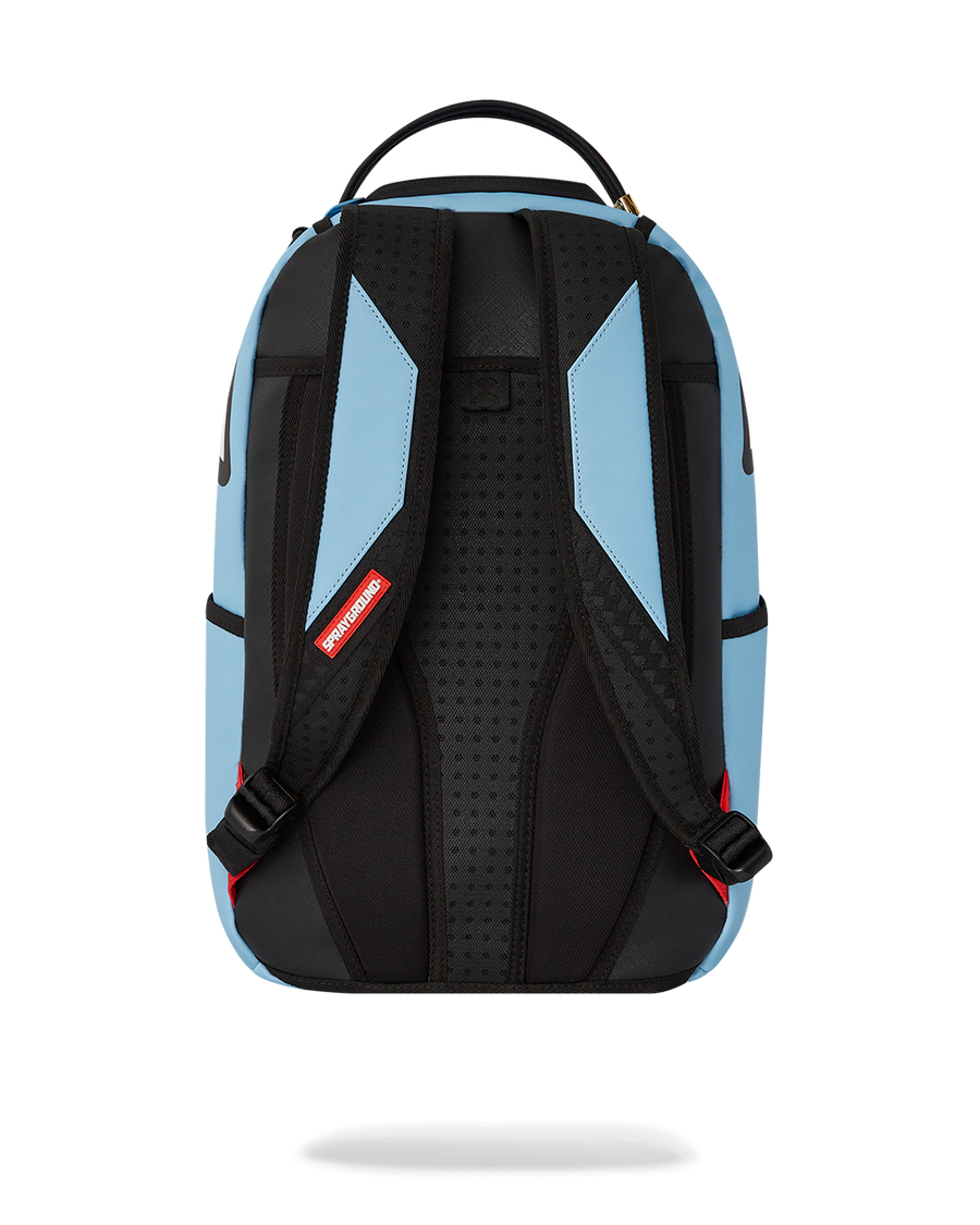 SPRAYGROUND® BACKPACK SMASH LOGO DEEP BLUE SKY DLXSV BACKPACK