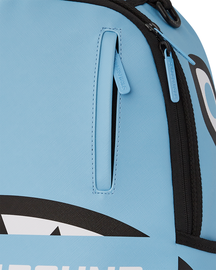 SPRAYGROUND® BACKPACK SMASH LOGO DEEP BLUE SKY DLXSV BACKPACK