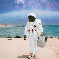 SPRAYGROUND® BACKPACK STEP INTO THE FUTURE - NASA COLLAB MOON SHARK 3D MOLDED