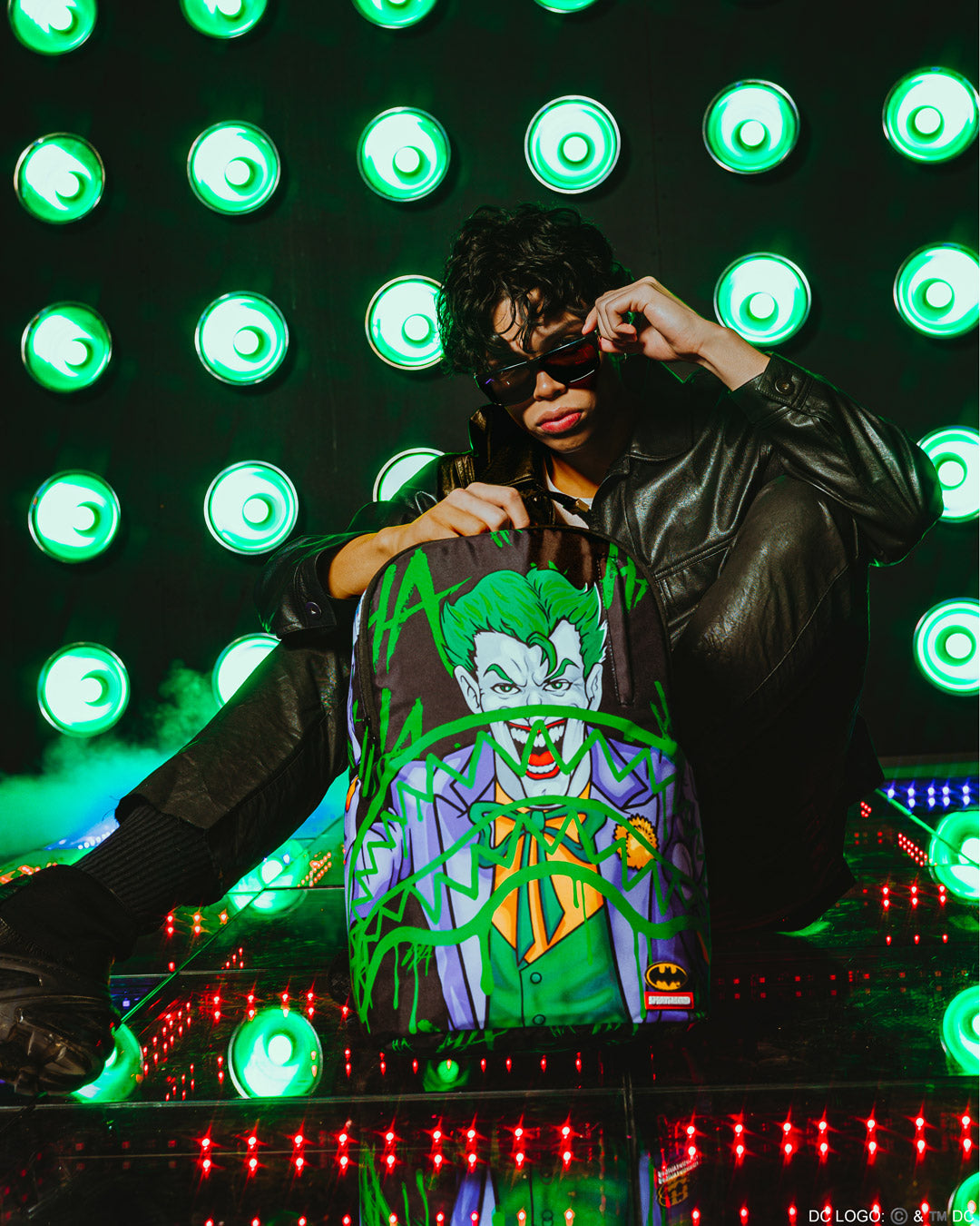 SPRAYGROUND® BACKPACK DC JOKER SLIME DLXSR BACKPACK