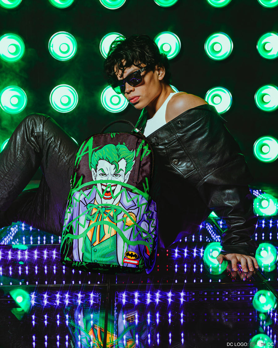 SPRAYGROUND® BACKPACK DC JOKER SLIME DLXSR BACKPACK