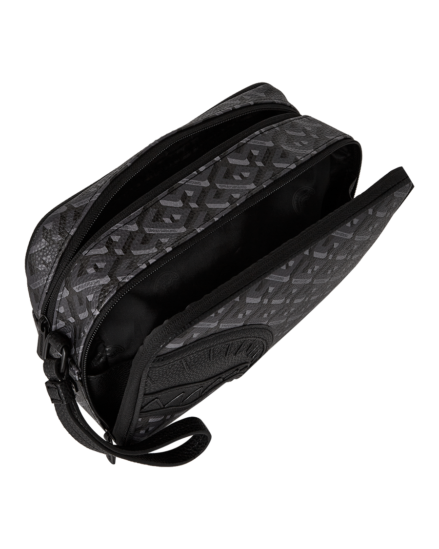 SPRAYGROUND® TOILETRY 3DSG THUNDERCLAP BRICKSIDE TOILETRY BAG