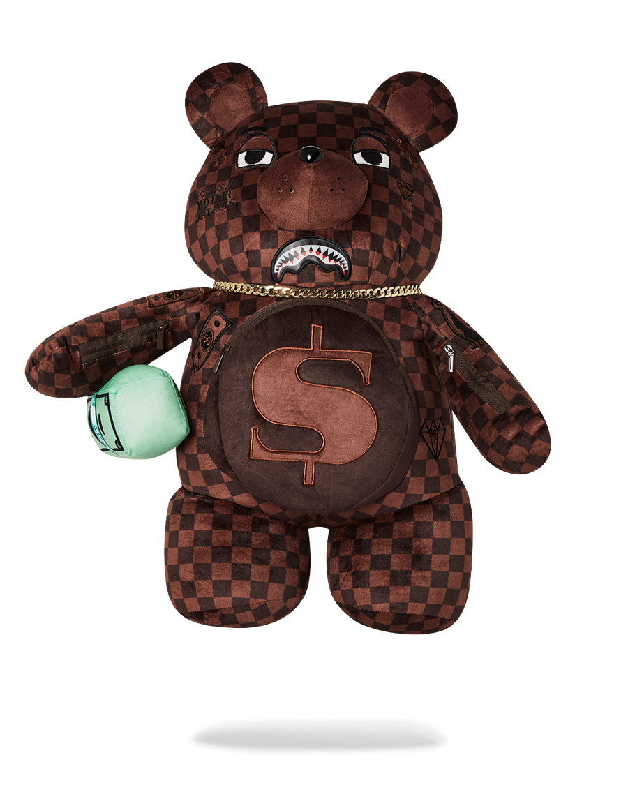 SPRAYGROUND® BACKPACK LENTICULAR EFFECTS MONEYBEAR TEDDYBEAR BACKPACK