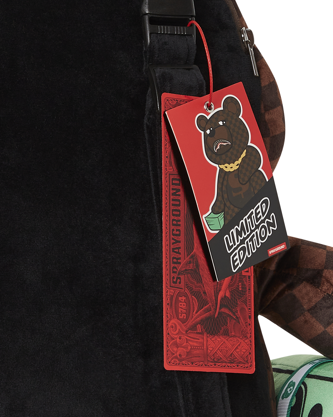 SPRAYGROUND® BACKPACK LENTICULAR EFFECTS MONEYBEAR TEDDYBEAR BACKPACK