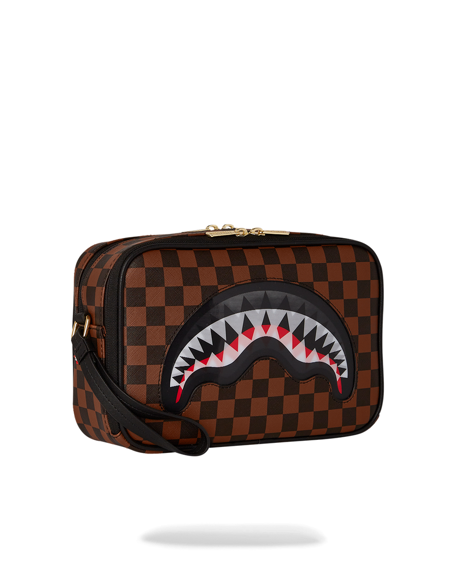 SPRAYGROUND® TOILETRY LENTICULAR EFFECTS BRICKSIDE TOILETRY BAG