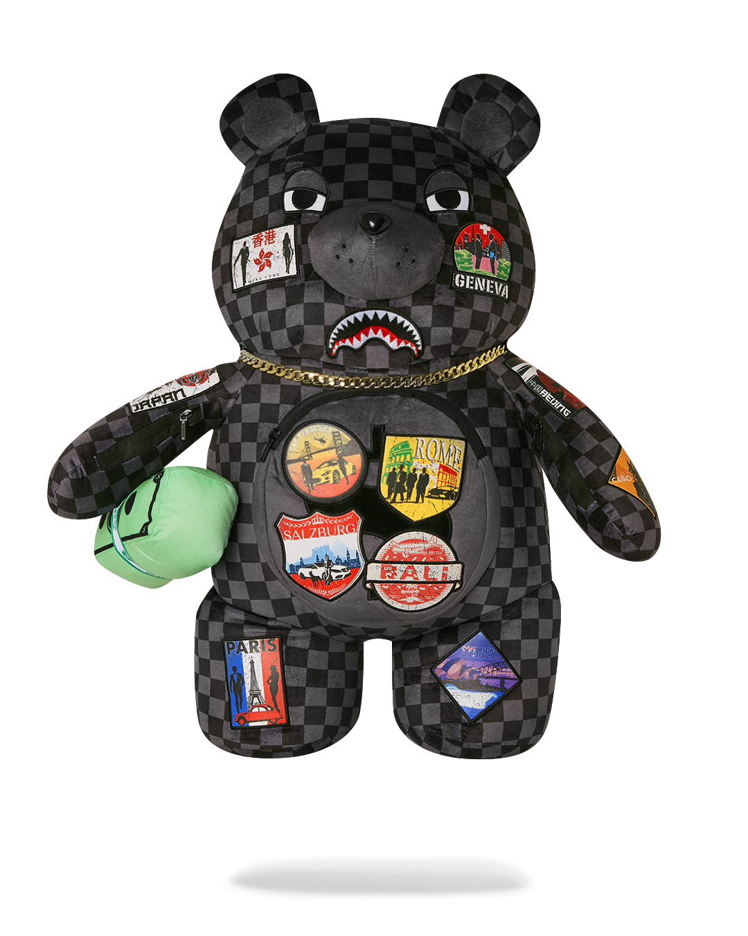 GLOBAL MOGUL LOST TICKET MONEYBEAR TEDDYBEAR BACKPACK