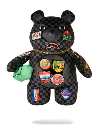 GLOBAL MOGUL LOST TICKET MONEYBEAR TEDDYBEAR BACKPACK