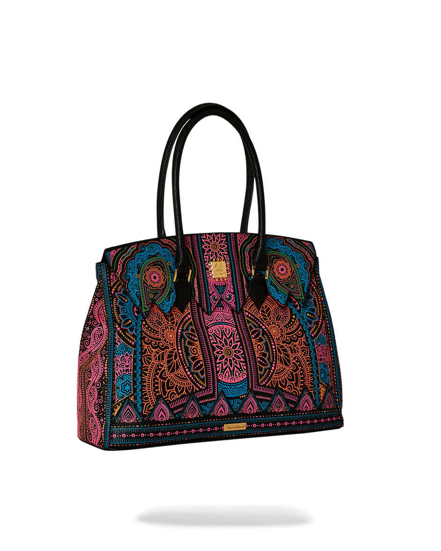 A.I. HIGHER REALM PALACE HANDBAG (SANDFLOWER COLLAB)