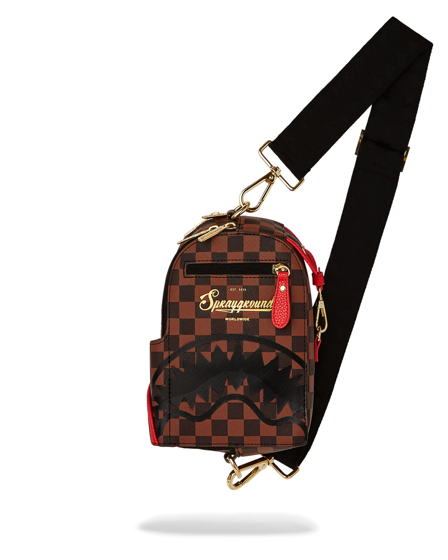 SPRAYGROUND® SLING TAKEOVER THE THRONE BACKPACK SLING