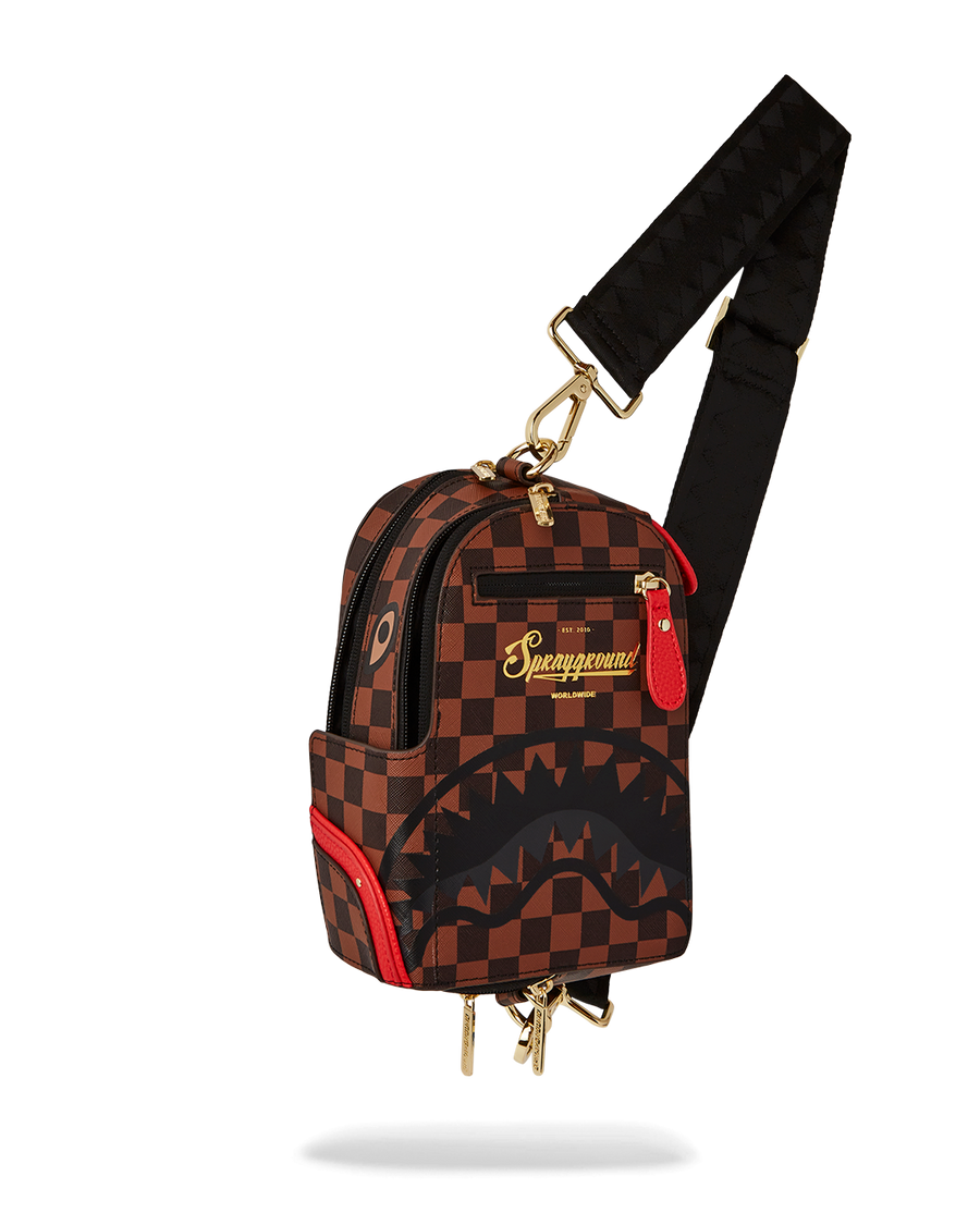 SPRAYGROUND® SLING TAKEOVER THE THRONE BACKPACK SLING