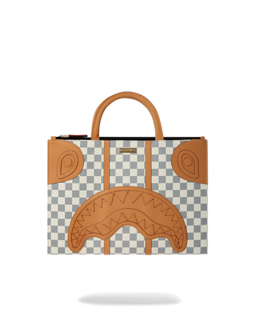 SPRAYGROUND® TOTE HENNY LATTE LAPTOP TABLET BAG