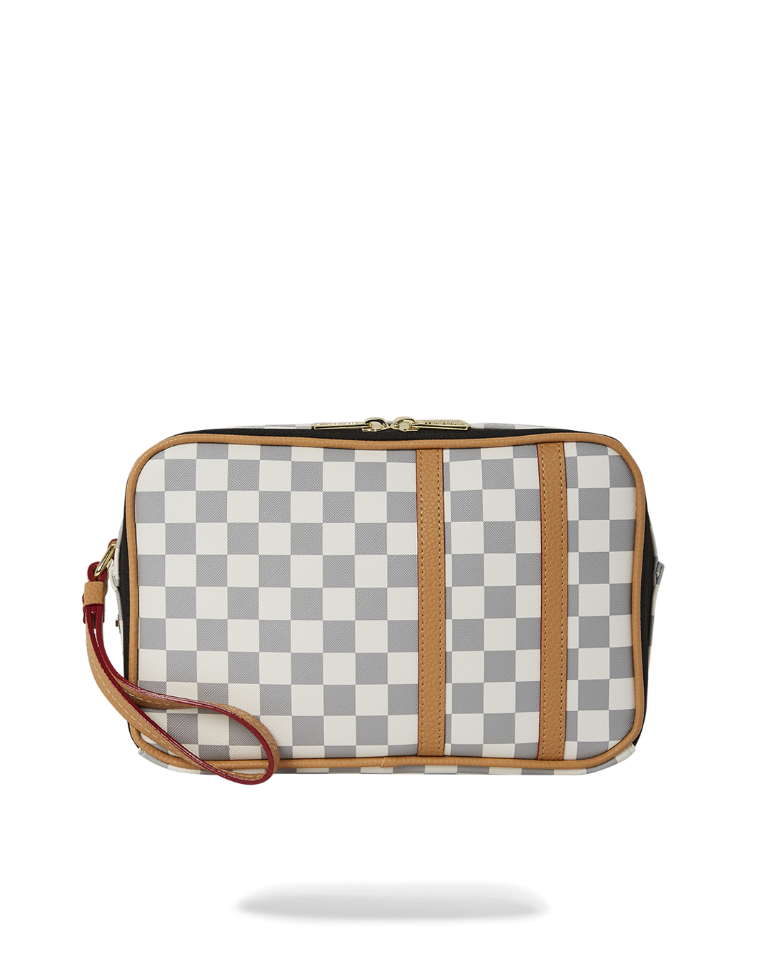 SPRAYGROUND® TOILETRY HENNY LATTE BRICKSIDE TOILETRY BAG