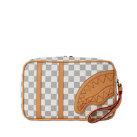 SPRAYGROUND® TOILETRY HENNY LATTE BRICKSIDE TOILETRY BAG