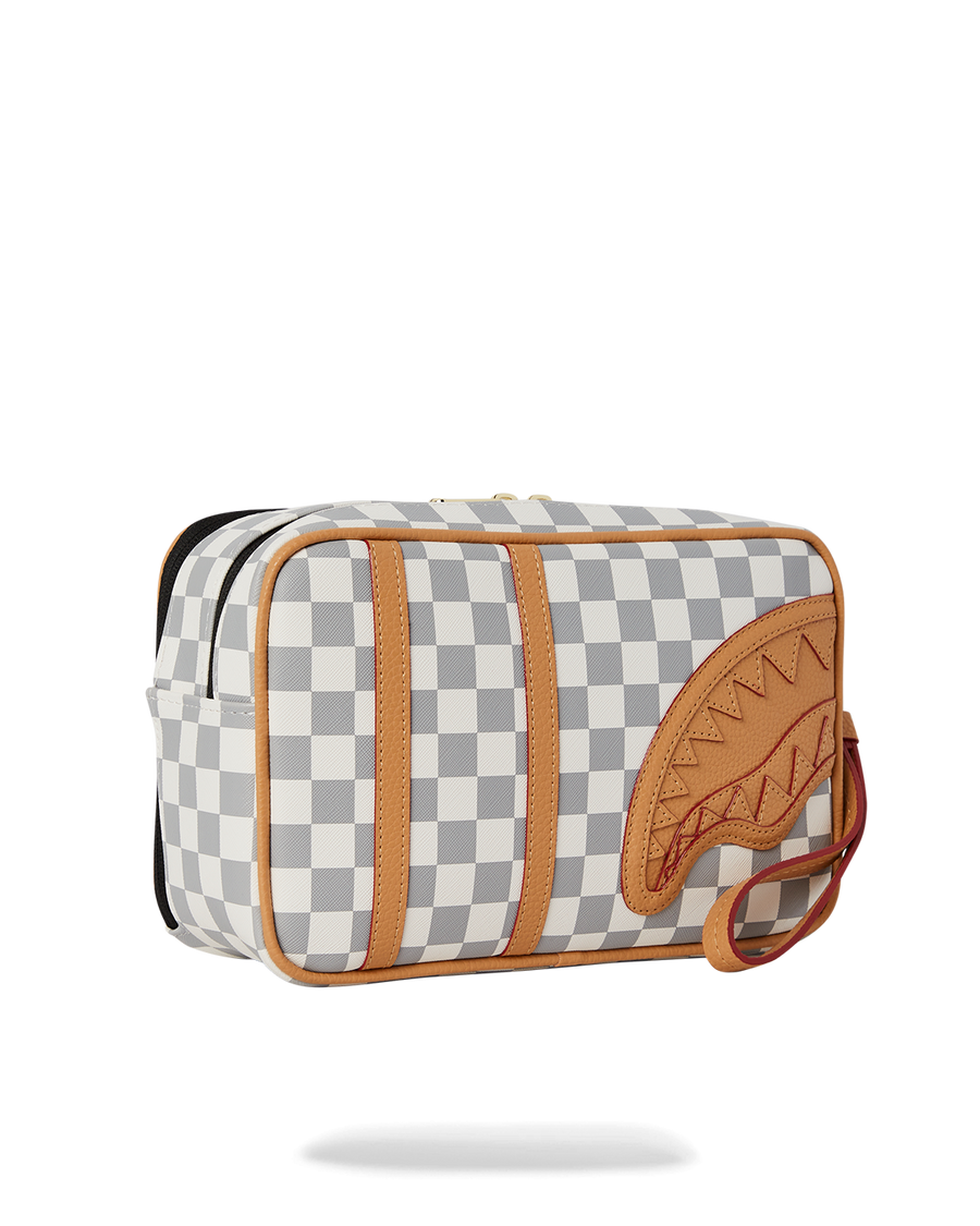 SPRAYGROUND® TOILETRY HENNY LATTE BRICKSIDE TOILETRY BAG