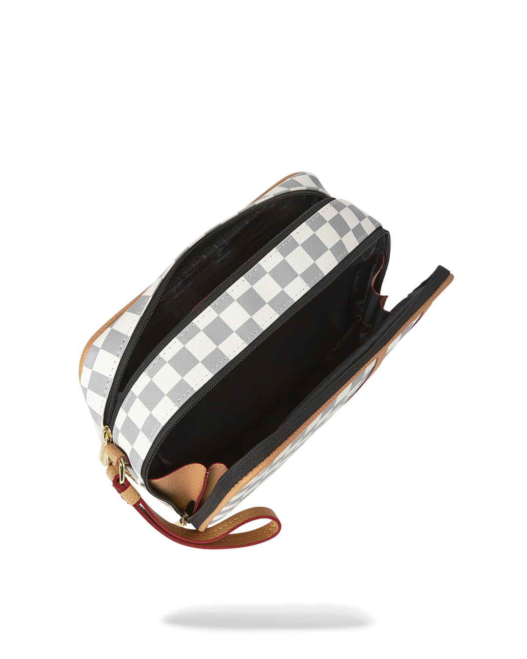 SPRAYGROUND® TOILETRY HENNY LATTE BRICKSIDE TOILETRY BAG