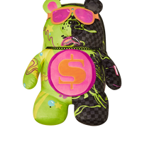 SPRAYGROUND® BACKPACK SLIME DIME MONEYBEAR TEDDYBEAR ON BACKPACK