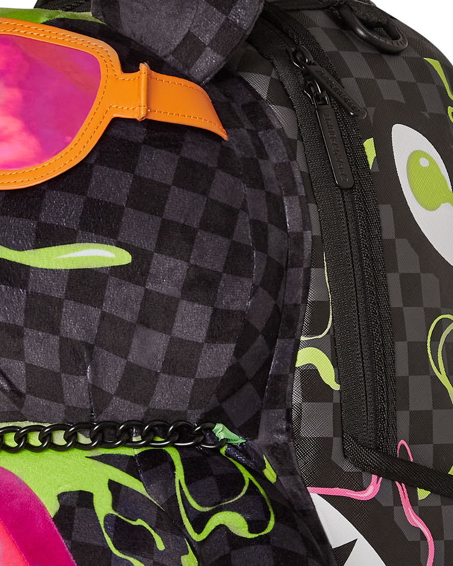 SPRAYGROUND® BACKPACK SLIME DIME MONEYBEAR TEDDYBEAR ON BACKPACK