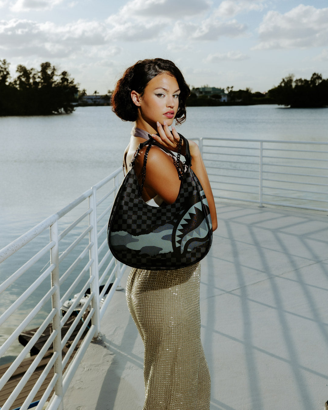 SPRAYGROUND® HANDBAG THE BACKSTAGE 3AM RIPTIDE