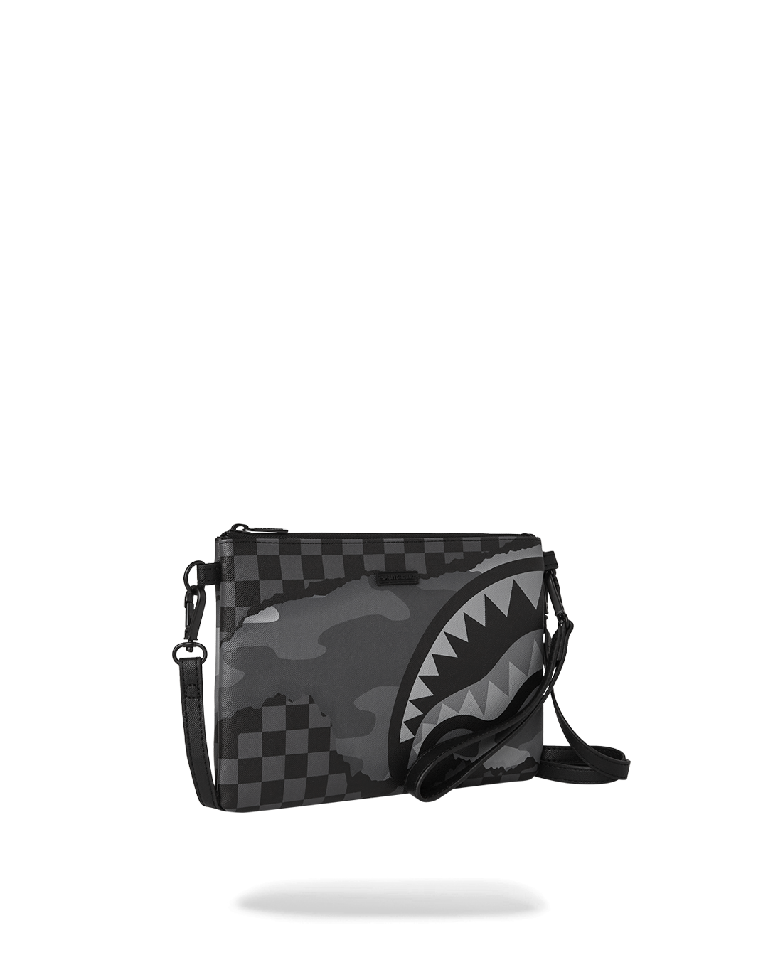 SPRAYGROUND® POUCHETTE 3AM RIPTIDE CROSSOVER CLUTCH W/ SHOULDER STRAP