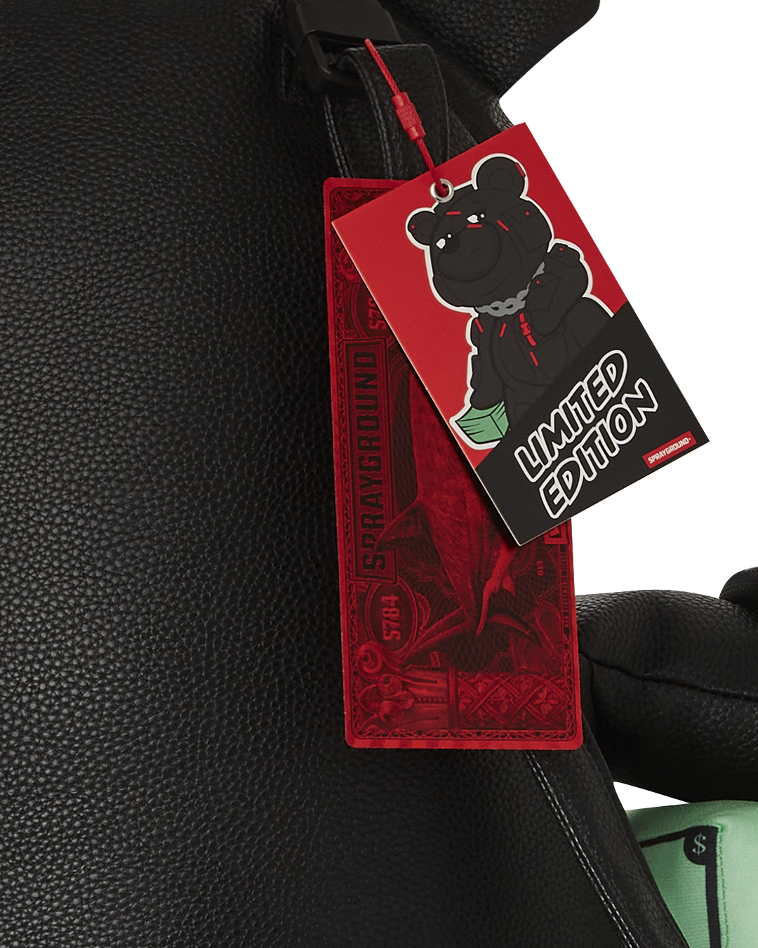 AIRFREIGHT MONEYBEAR TEDDYBEAR BACKPACK