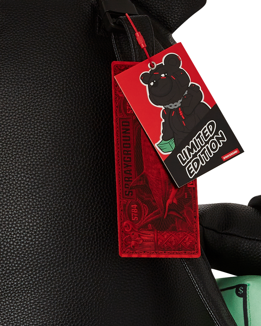 AIRFREIGHT MONEYBEAR TEDDYBEAR BACKPACK