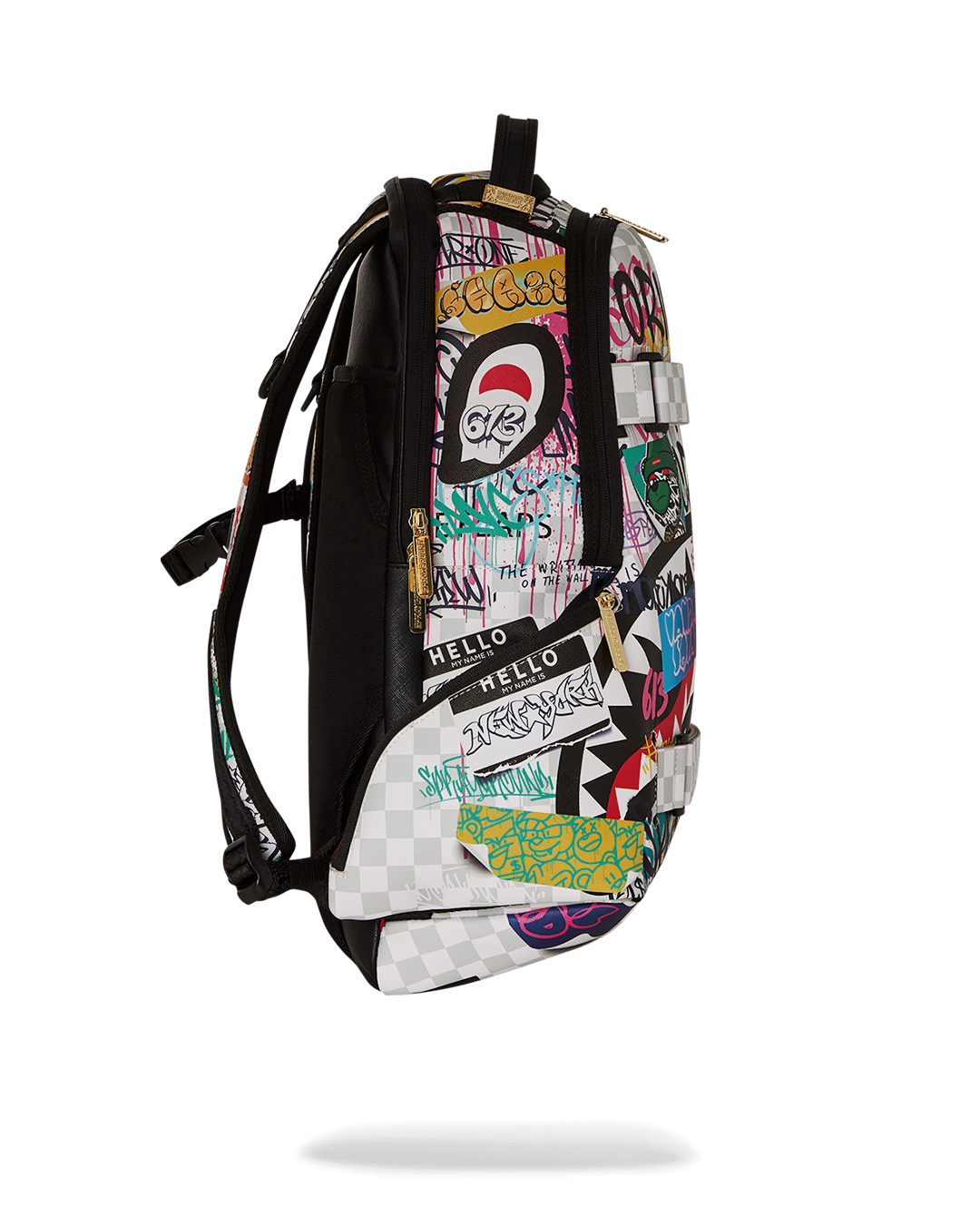 CREATE ANOTHER DAY SKATEBOARD-STRAP BACKPACK