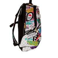 CREATE ANOTHER DAY SKATEBOARD-STRAP BACKPACK