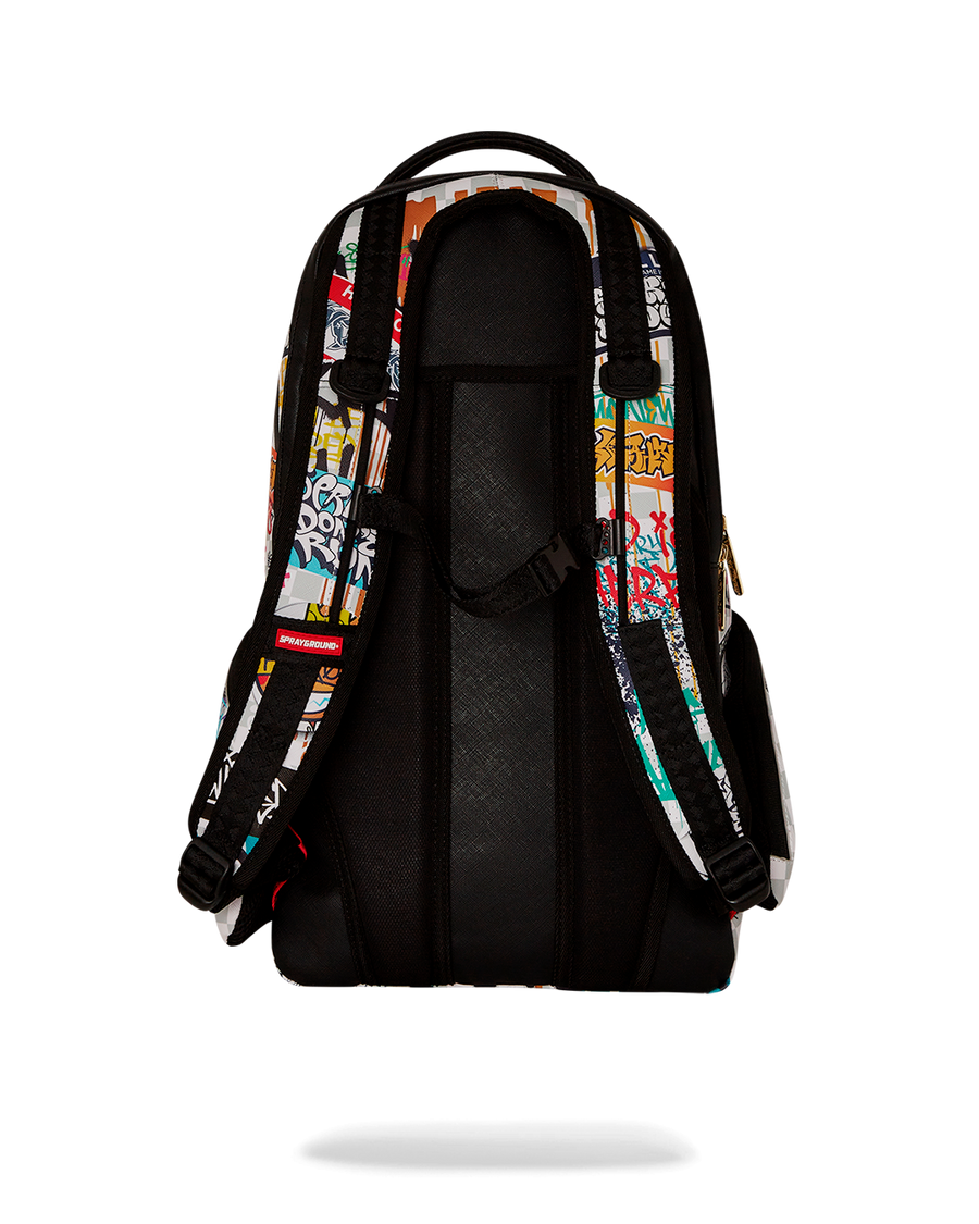 CREATE ANOTHER DAY SKATEBOARD-STRAP BACKPACK