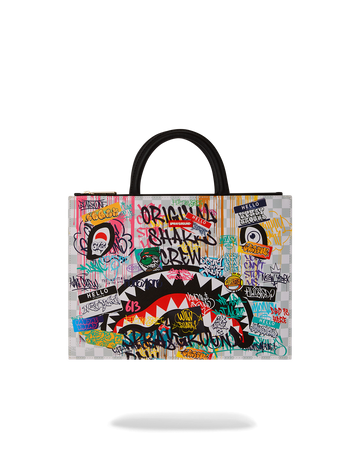 SPRAYGROUND® TOTE CREATE ANOTHER DAY LAPTOP TABLET BAG