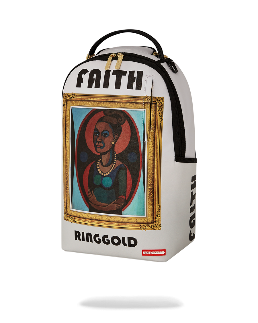 SPRAYGROUND® BACKPACK FAITH RINGOLD SELF/PORTRAIT BACKPACK (SUPER LIMITED)