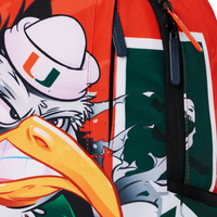 SPRAYGROUND® BACKPACK UNIVERSITY OF MIAMI CLAP BACK DLXSR BACKPACK