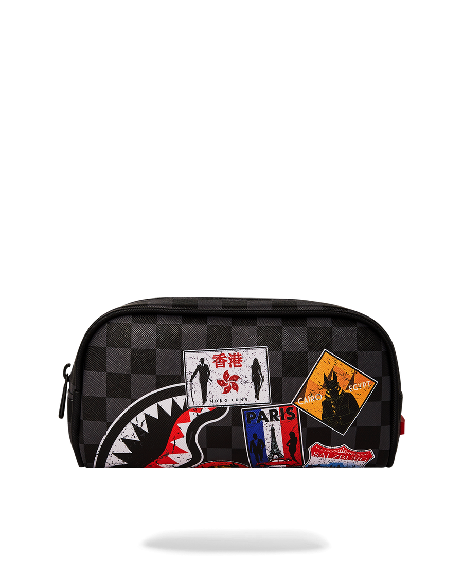 SPRAYGROUND® POUCH GLOBAL MOGUL UNLIMITED MILES PENCIL POUCH