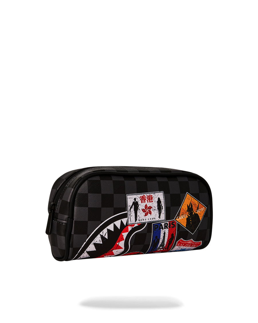 SPRAYGROUND® POUCH GLOBAL MOGUL UNLIMITED MILES PENCIL POUCH