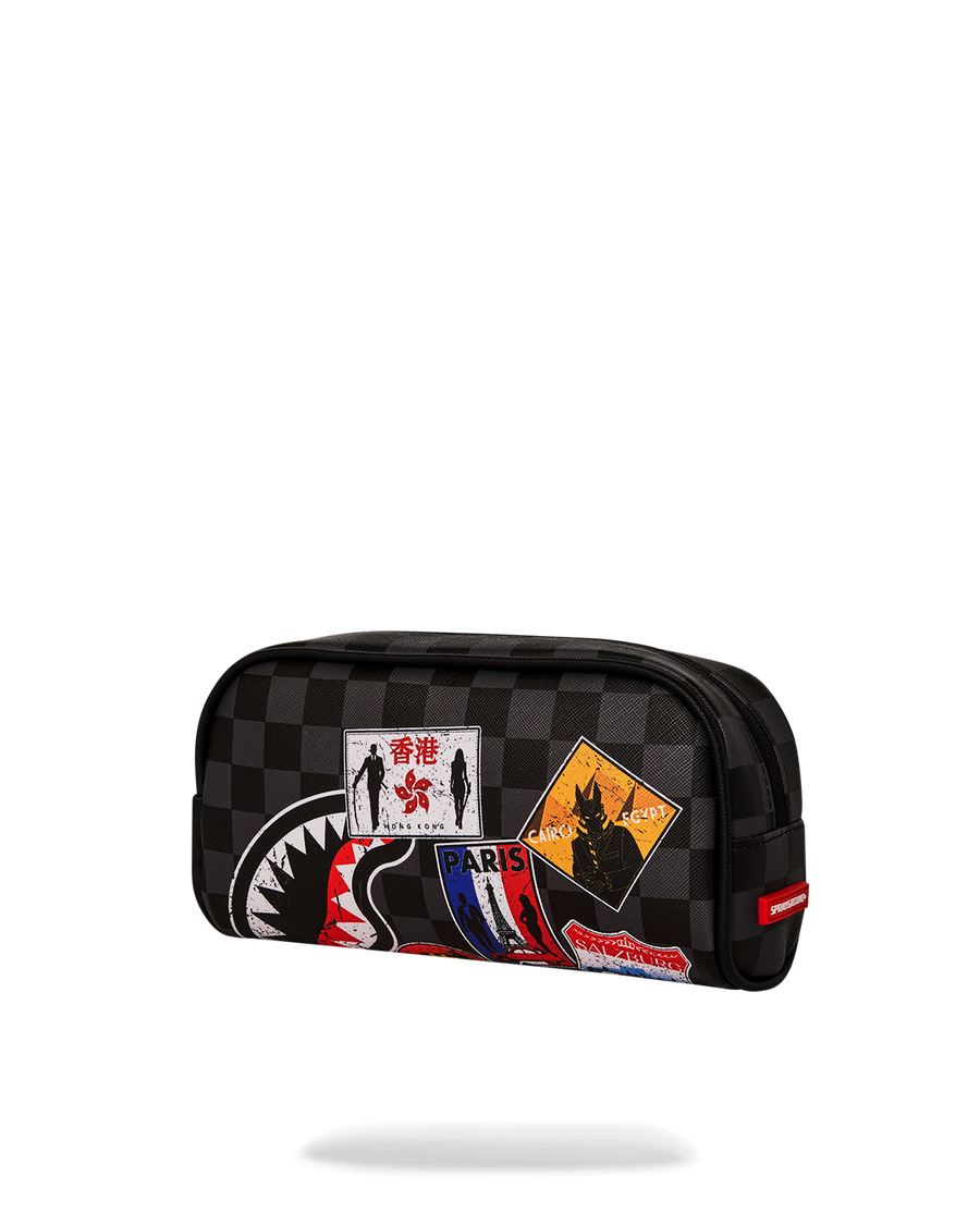 SPRAYGROUND® POUCH GLOBAL MOGUL UNLIMITED MILES PENCIL POUCH