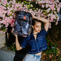 CLEAR AS NIGHT - CLEAR DLX BACKPACK