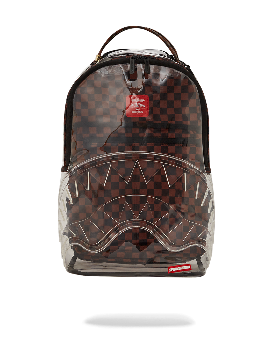 SPRAYGROUND® BACKPACK LOUD AND CLEAR - CLEAR DLX BACKPACK