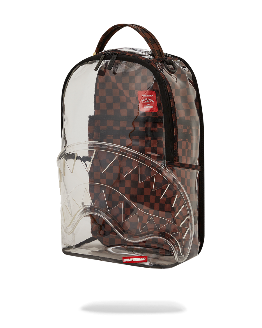 SPRAYGROUND® BACKPACK LOUD AND CLEAR - CLEAR DLX BACKPACK