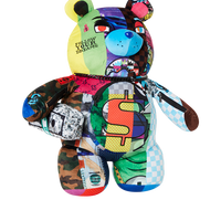 SPRAYGROUND® BACKPACK SHARK MASTERPIECES MONEYBEAR TEDDYBEAR BACKPACK