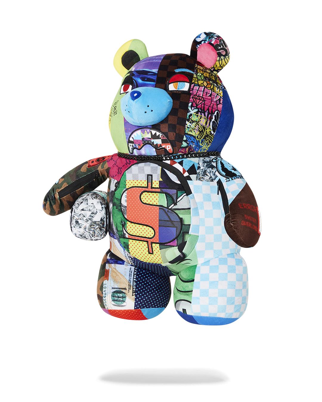 SPRAYGROUND® BACKPACK SHARK MASTERPIECES MONEYBEAR TEDDYBEAR BACKPACK